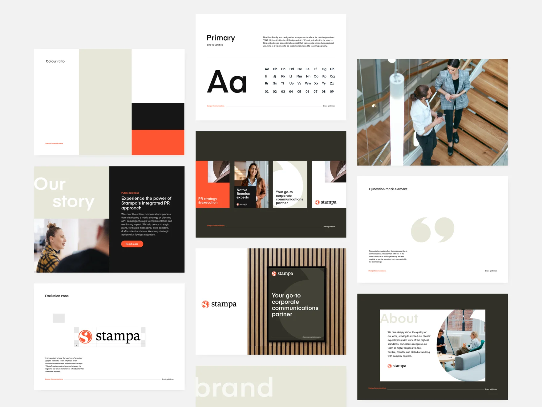 Sta brand identity