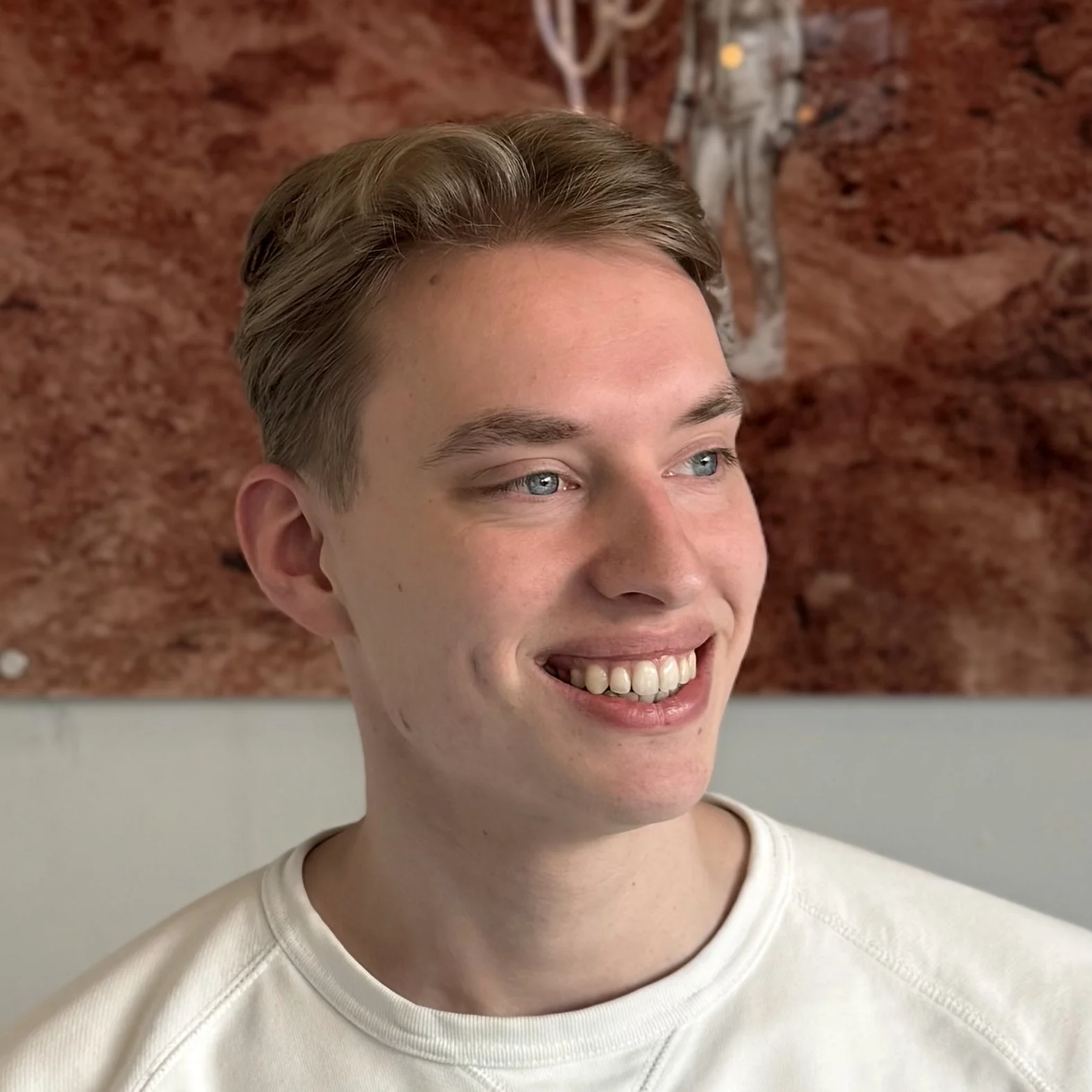 Sander, a UX designer at Mars